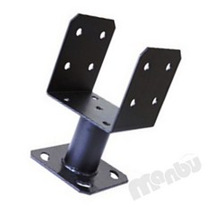 MB1 EPB150 B 목조주택자재 ㄷ자고정철물 정자용철물