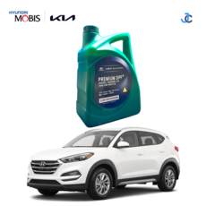 올뉴투싼TL 2015년형 디젤 1.7 eVGT 모비스 순정 엔진오일 C2, 6L, 5w30, 1세트