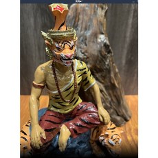 阿贊捷克 虎頭魯士 供奉尊 2565年 招財 事業 佛牌, 詳見包裝