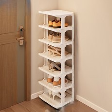 덴코 공간활용 수납 신발 정리대, 7단, 화이트