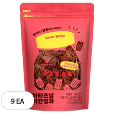 그린너트 아티즈널 피칸정과, 90g, 9개