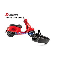 AKRAPOVIČ Vespa GTS 300 Super 蠍子管尾段 排氣管 提升性能 獨特聲浪 EC-ECE認證, 1個