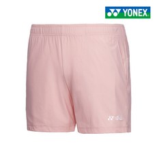 요넥스 여성 우븐 반바지 하의 배드민턴복 펄핑크