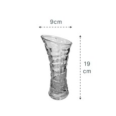 造型厚花瓶, 【斜口花瓶】高19cm