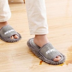 벨카마 브라운 신발 슬리퍼 걸래 간편 바닥청소 걸레 쓰레빠, 1개