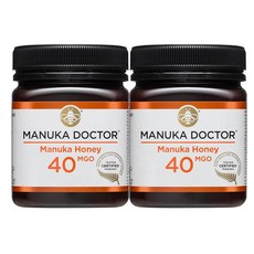 마누카 닥터 마누카 허니 꿀 MGO 40 250g, 2개