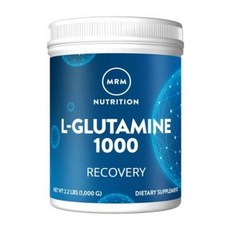 MRM 엠알엠 L-글루타민 1000 g 파우더 영양제, 1개