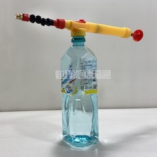 手壓噴霧器 萬向銅噴頭 寶特瓶打氣筒, 1個