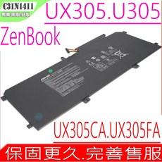 ASUS 華碩 U305CA UX305CA 原裝電池 (適用於 U305FA UX305CA-F U305UA C31N1411), 華碩電池 保固一年一個月, 1個
