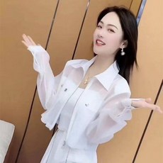 댄스복 아랑고고 블라우스 시스루 자켓 댄스티 화려한 살사 셔츠 라인 바차타 단체복 라틴 공연 상의