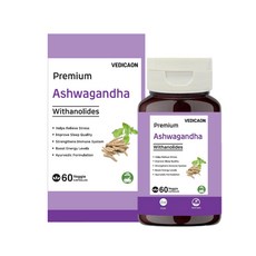 베디카온 아쉬아간다 아슈와간다 위타놀라이드 60캡슐 500mg 2개월분, 1개, 60정