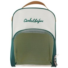 (국내생산)까스텔바작 골프 신발가방 슈즈백 골프화 런닝화 테니스화 파우치, 아이보리, 1개