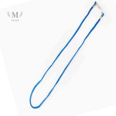 엠비아6 마스크목걸이줄 양쪽 파랑 850mm 유아마스크줄