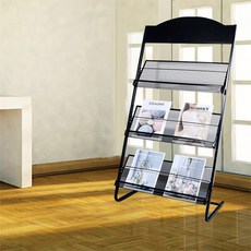 데코스토어 L형 카탈로그스탠드 카다로그거치대 AP607 리플렛 전단지 잡지꽂이, AP607-63(가로 63cm), 1개