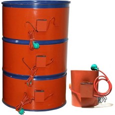 드럼통 히터 패드 밴드 ， 실리콘 밴드 드럼통 히터 디지털 디스플레이20L 86 20CM, 150L 152*25CM