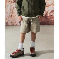 MUSINSA STANDARD KIDS 시티 레저 CN 벨티드 유틸리티 쇼츠 [그레이쉬 베이지] 416973