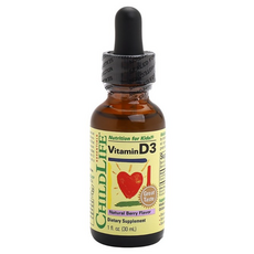 차일드라이프 어린이 비타민 D3 내추럴 베리 맛, 30ml, 1개