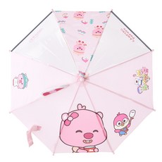 루피 우산 캠핑 입체 40 수동 안전우산 유아 어린이 우산 아기 아이 우산 3~4세용 뽀로로우산