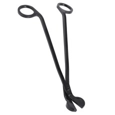 프리미엄 캔들 위크 트리머 - 촛불을위한 스터디 스테인레스 스틸 심지 절단기 - 양초 애호가를위한 멋진 선물, 검은색