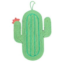 GB가빈몰 선인장 고양이 벽걸이 스크래쳐 로프스크래쳐 먼지방지 스트레스완화, 선인장벽걸이스크래쳐, 1