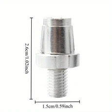 10PCS 브레이크 핸들 시프터 케이블 볼트 산악 레버 조절기 합금 나사 도로 알루미늄 자전거, 01 M7 Silver