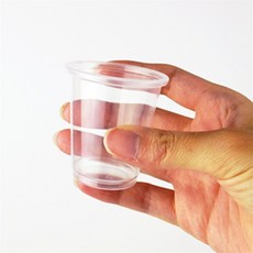 라기라린 다회용 투명 소주컵 술잔