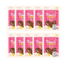 대용량 프리미요 크런치 50g 10개 (총500g) 고양이 과자 비스켓 템테이션 파티믹스, 참치연어