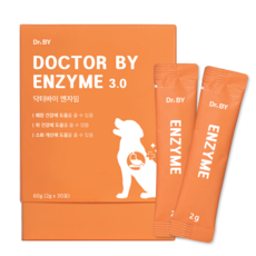 닥터바이 강아지 엔자임 영양제, 60g, 소화기능/췌장/위개선, 1세트