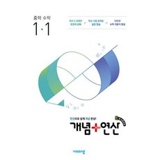2025 개념+연산, 수학, 중등 1-1