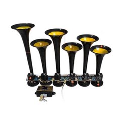 에어혼 화물차 아기상어크락션 나팔 경보기 음악 경적, 1개