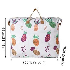 이불 보관 가방 분류 의류 대용량 수하물 이사용 휴대용 포장, 1개, 1. 3