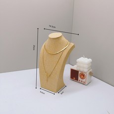 마네킹 목걸이 흉상 디스플레이 스탠드 홀더 여성용 펜던트 체인 주최자 보석