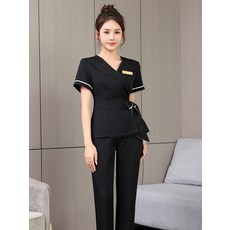 유니폼 상하세트 미용 관리사 상담실장 피부관리사 간호사
