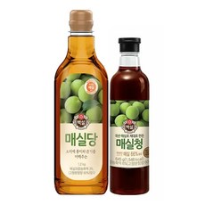 (실온)[백설]매실당1.2kg + 매실청645g, 645g