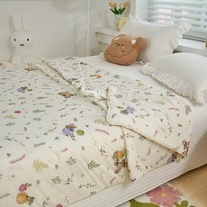 만자천홍 냉감 시원한 여름이불 가벼움 통기성