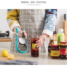 多功能四合一開罐器 廚房開瓶器, 開罐不費力適合多種口徑大號加厚1個裝, 1個