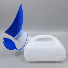 남녀공용 간이 변기 캠핑 환자용 변기 간이 소변기 차량용 이동식, 화이트