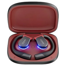 Cleer ARC 3 開放式AI真無線藍牙耳機運動版 AI智能調節 舒適開放設計, 曜夜紅