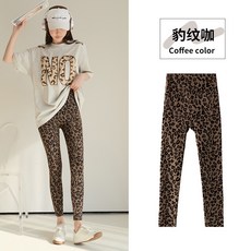 Sweet Dream 豹紋鯊魚褲 瑜伽褲 運動褲 打底褲 高腰提臀