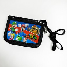 일본 정품 슈퍼마리오 어린이 초등 목걸이 지갑
