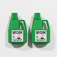 위칙 소독 섬유유연제 본품, 1.5L, 2개