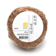 (롯데백화점)윤지영 맛있는 청국장 ( 입) 전통재래식 냄새 덜 나는 청국장, 200g, 4개