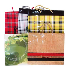 쇼핑백 3호(330x100x290mm색상랜덤), 단품, 단품