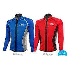 AROPEC 1.5mm 萊卡/Neoprene游泳夾克 (男款), 紅