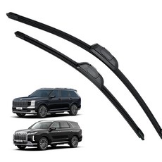 벤비아믹스 팰리세이드 플랫 와이퍼 세트 실리콘 와이퍼 전면세트 앞유리용 00812