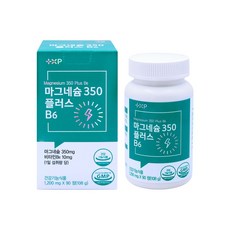 NEW 마그네슘 350 플러스 b6 마그네슘영양제 비타민b6 건강기능식품, 4박스, 90정
