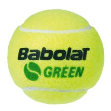 Babolat 그린 테니스 공 (볼 캔 3개) 그린 원 사이즈, Babolat 그린 테니스 공 (볼 캔 3개), 그린,