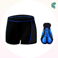 자전거 쿠션 팬츠 굿라이더 L 블루 사이클 바지 빕숏 하의 커머스픽301