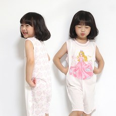 여아용 수면조끼 유아 순면 여름 어린이잠옷