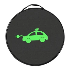 EV 충전 케이블 보관 가방 전기 자동차용 튜브 정리함, 02 Round Shape, [02] Round